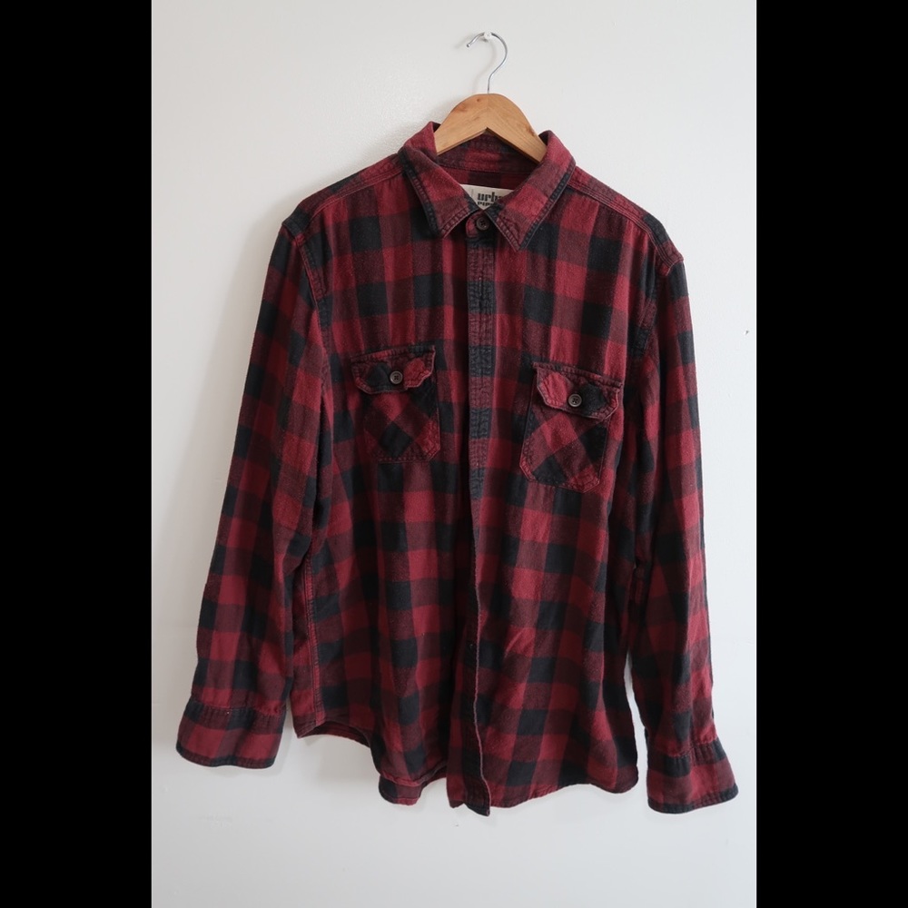 Urban Pipeline Flannel Button-Up XXL